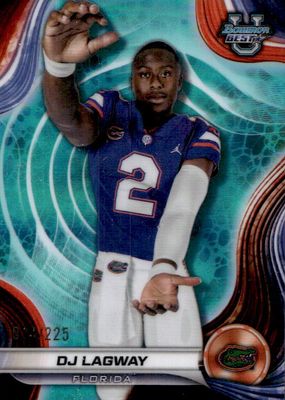 2024 Bowman Best University #88 Aqua Refractor /225