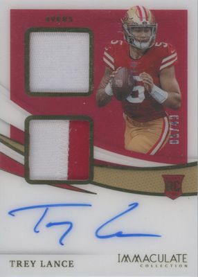 2021 Immaculate #ISP-TRL Immaculate Rookie Signature Patches (/49)