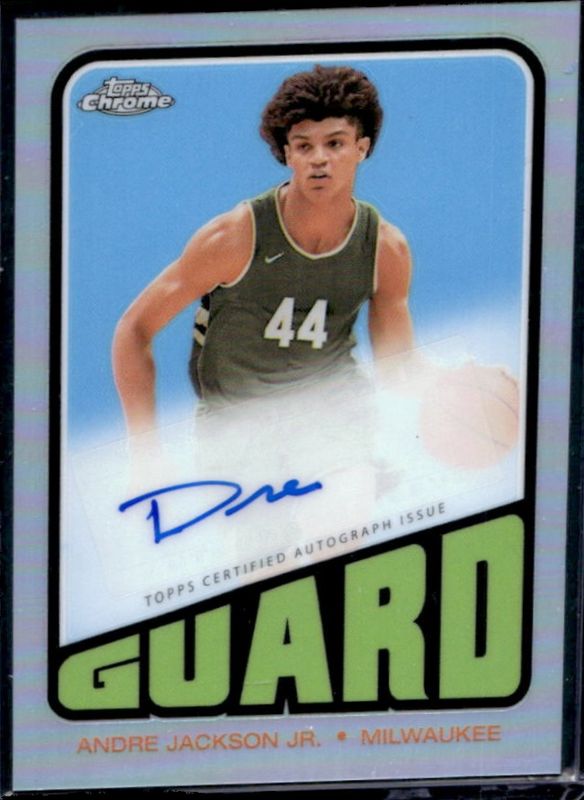 2023 Topps Chrome #TA-AJ 1972 Autographs - Refractor