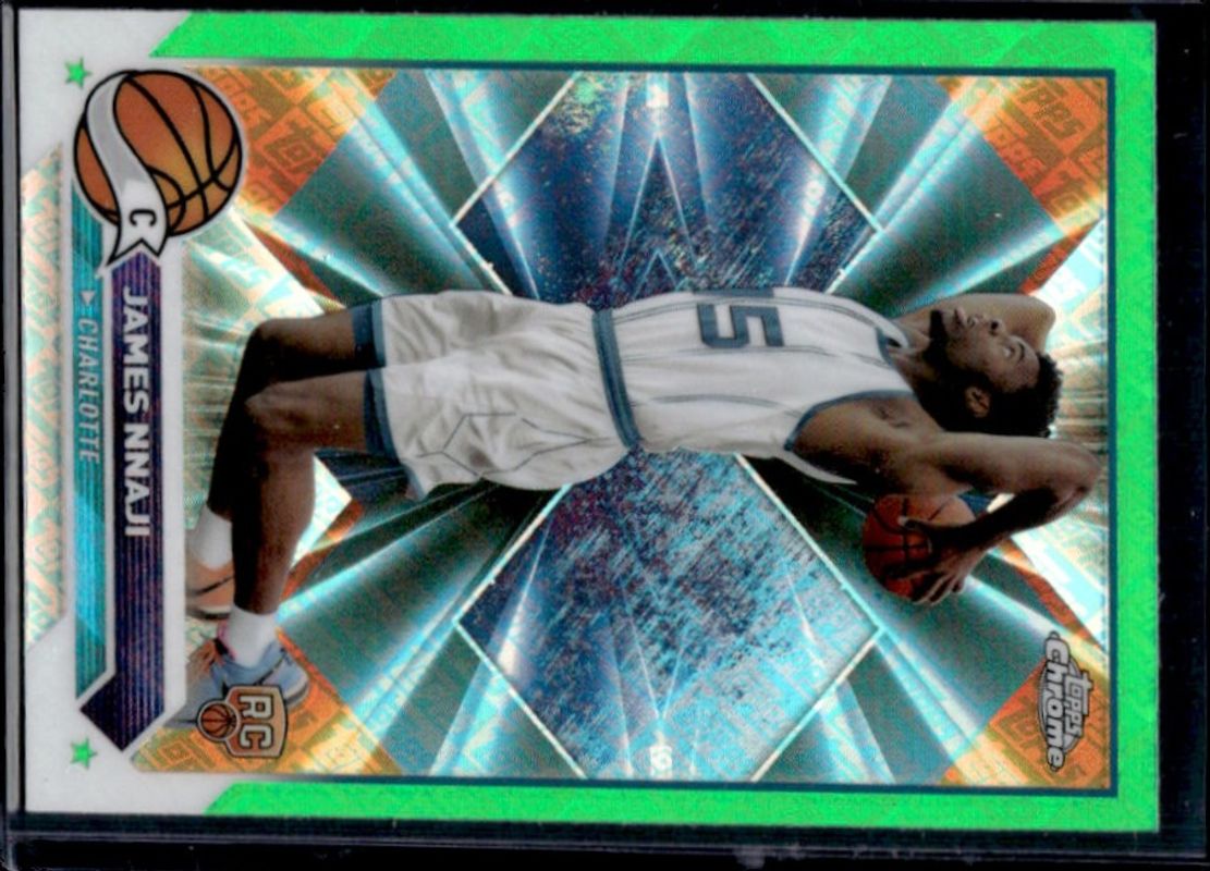 2023 Topps Chrome #173 Green Topps Refractor