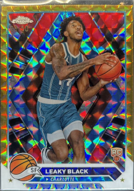 2023 Topps Chrome #51 Gold Geometric /50