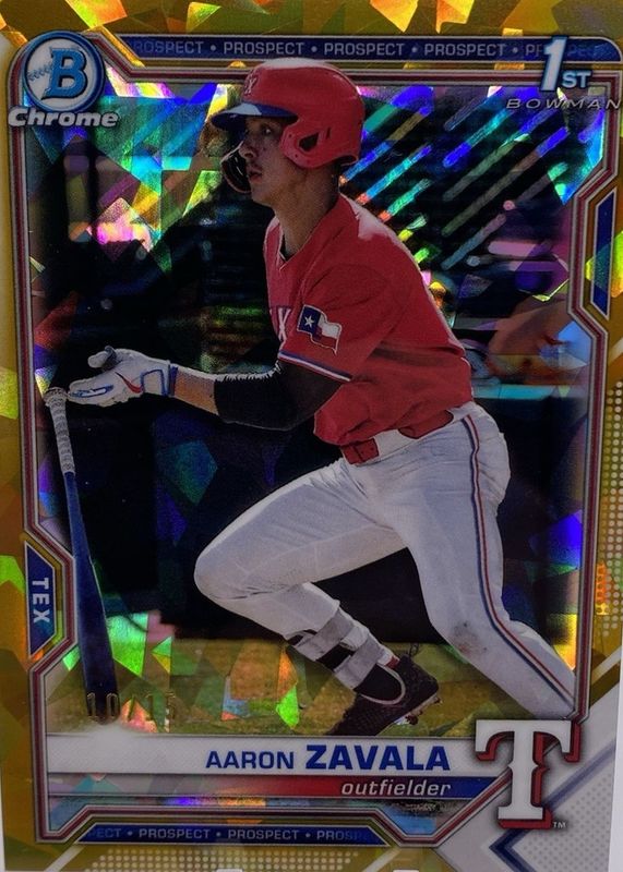 2021 Bowman Draft Sapphire Edition #BDC-101 Chrome - Gold /15 (1st)