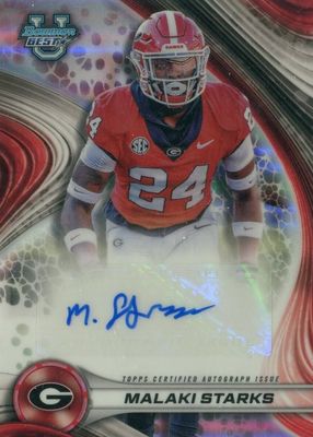 2024 Bowman Best University #BOA-MS Best of 2024 Autographs - Refractor