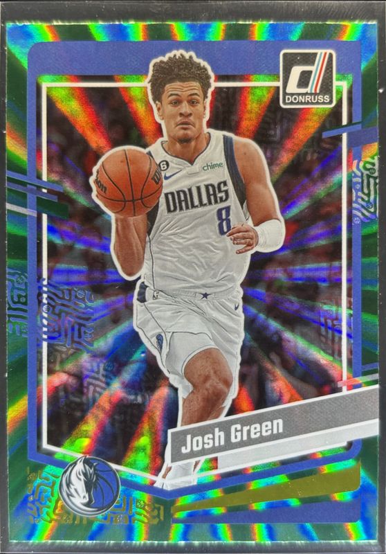 2023 Donruss #129 Holo Green Laser