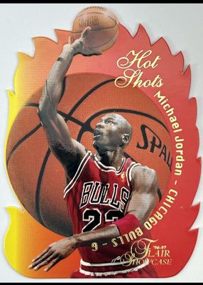 1996 Flair Showcase #1 Hot Shots