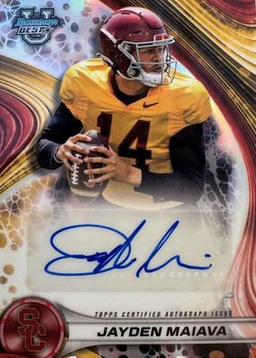 2024 Bowman Best University #BOA-JMA Best of 2024 Autographs - Refractor