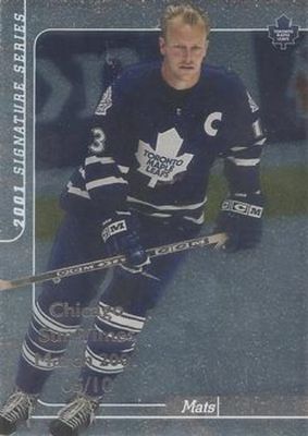 2000 In The Game Be a Player Signature Series #34 Chicago Sun Times Platinum /10