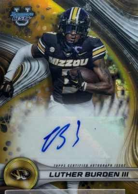 2024 Bowman Best University #BOA-LB Best of 2024 Autographs - Gold Refractor /50
