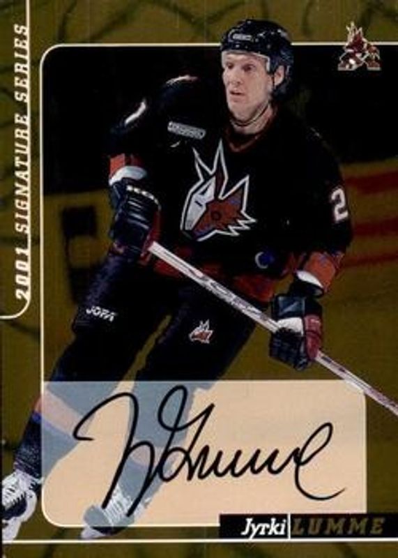 2000 In The Game Be a Player Signature Series #104 Autographs Gold