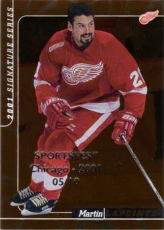 2000 In The Game Be a Player Signature Series #31 Chicago Sportsfest 2001 Bronze /10