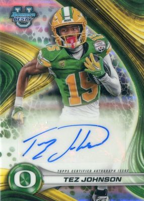 2024 Bowman Best University #BOA-TJ Best of 2024 Autographs - Refractor
