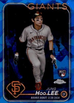 2024 Topps Chrome Update Sapphire Edition #USCS343 Rookie Debut