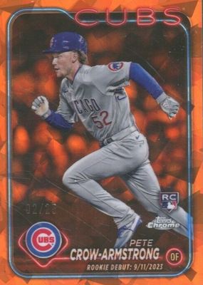 2024 Topps Chrome Update Sapphire Edition #USCS91 Rookie Debut - Orange /25