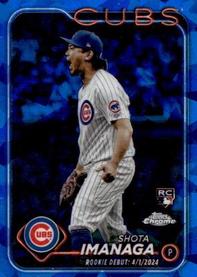 2024 Topps Chrome Update Sapphire Edition #USCS281 Rookie Debut