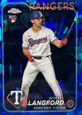 2024 Topps Chrome Update Sapphire Edition #USCS341 Rookie Debut