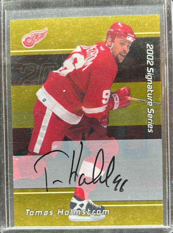 2002 In The Game Signature Series #037 Autographs Buybacks 2001 - Gold