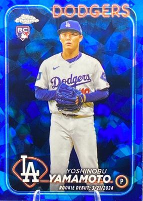 2024 Topps Chrome Update Sapphire Edition #USCS149 Rookie Debut