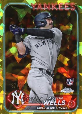 2024 Topps Chrome Update Sapphire Edition #USCS325 Rookie Debut - Gold /50