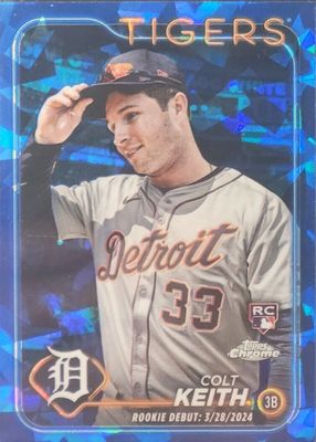 2024 Topps Chrome Update Sapphire Edition #USCS192 Rookie Debut