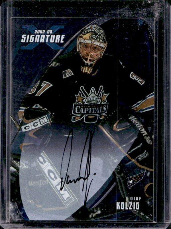 2002 In The Game Signature Series #120 Autographs