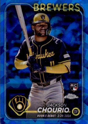 2024 Topps Chrome Update Sapphire Edition #USCS155 Rookie Debut