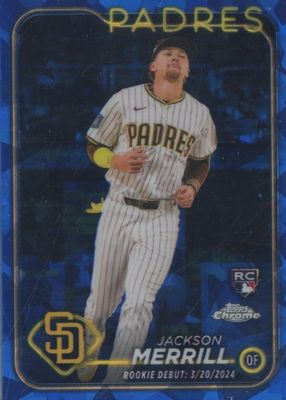 2024 Topps Chrome Update Sapphire Edition #USCS169 Rookie Debut