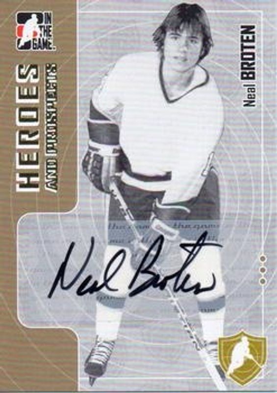 2005 In The Game Heroes & Prospects #A-NB Autographs