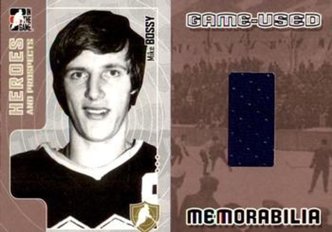 2005 In The Game Heroes & Prospects #HM-32 Hero Memorabilia