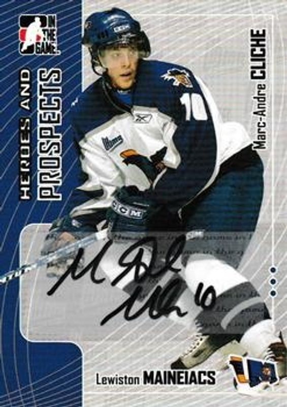 2005 In The Game Heroes & Prospects #A-MAC Autographs
