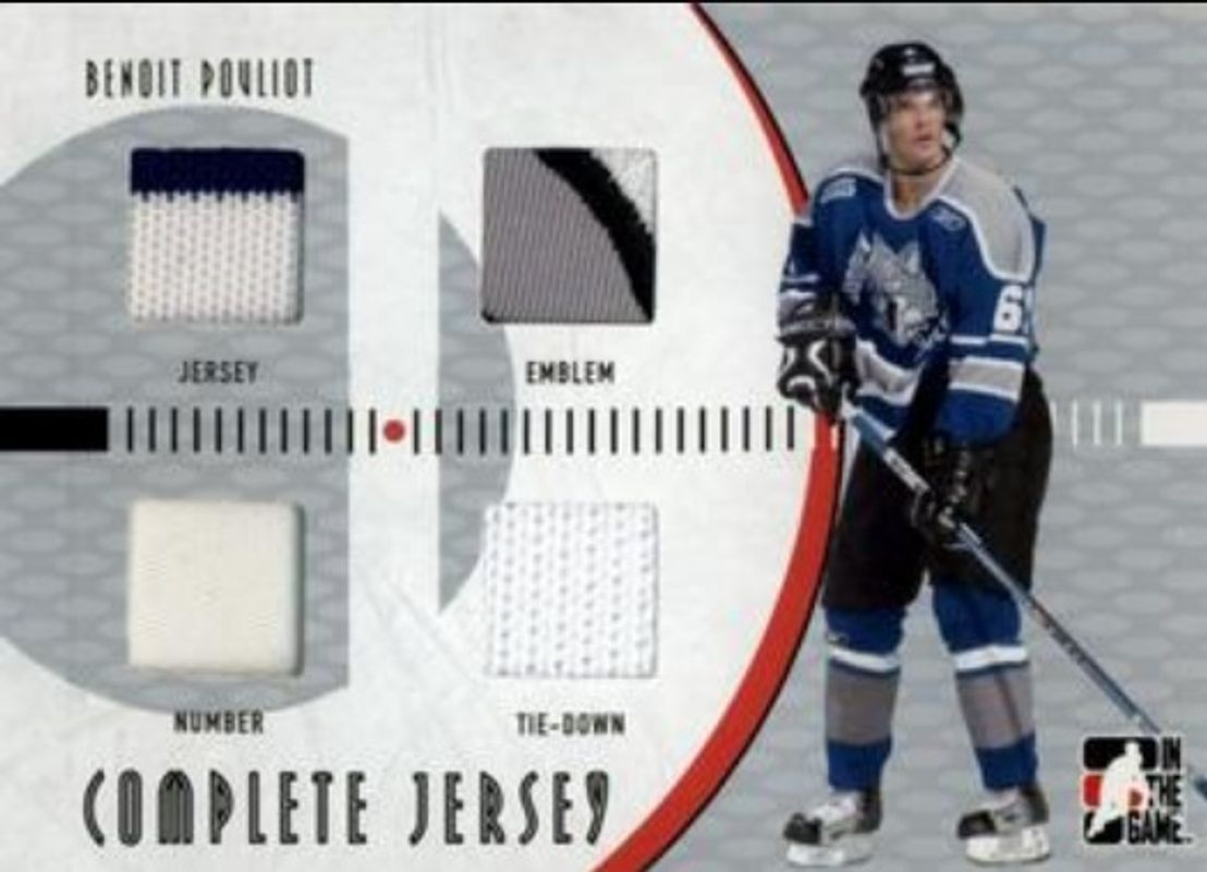 2005 In The Game Heroes & Prospects #CJ-34 Complete Jerseys