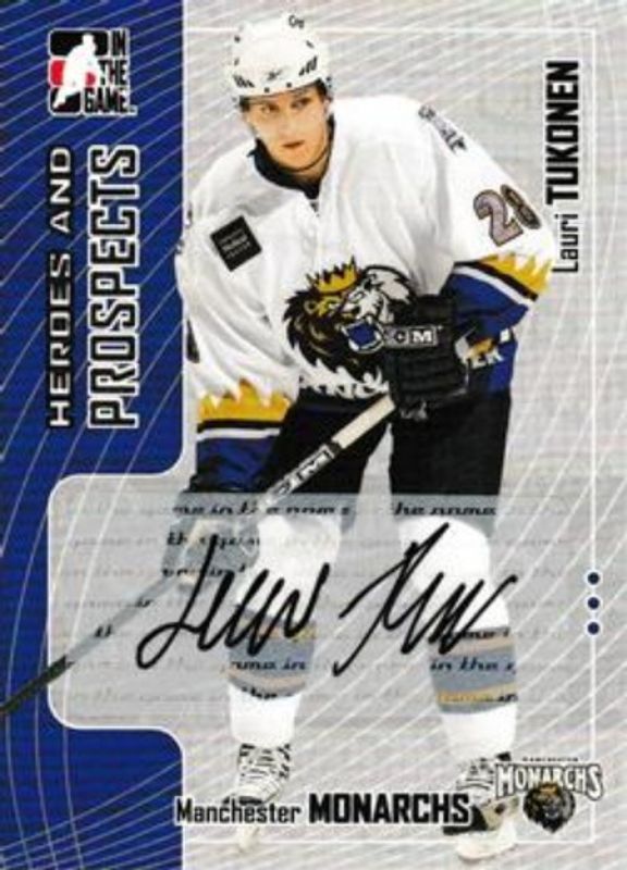 2005 In The Game Heroes & Prospects #A-LT Autographs Series II