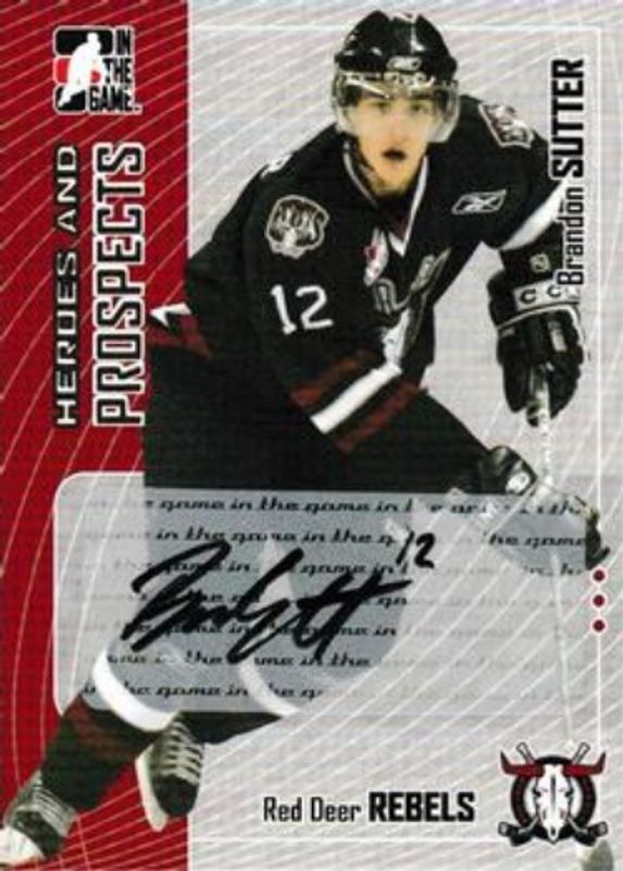 2005 In The Game Heroes & Prospects #A-BSU Autographs Series II