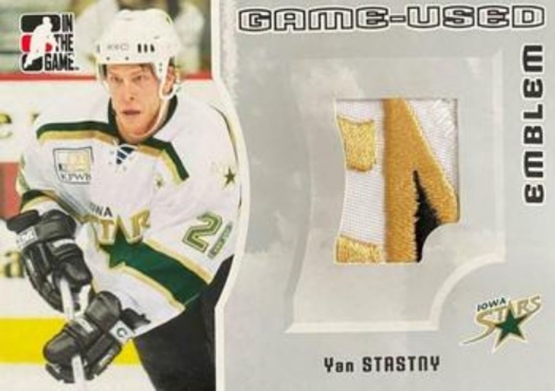 2005 In The Game Heroes & Prospects #GUE-71 Emblems Gold