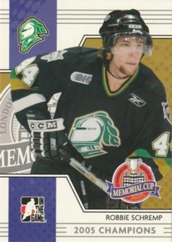 2005 In The Game Heroes & Prospects #MC-02 Memorial Cup