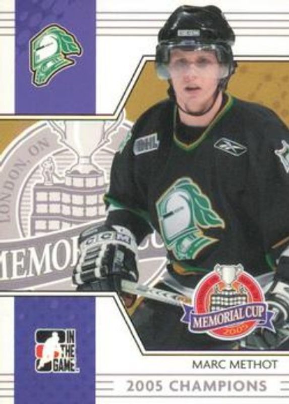 2005 In The Game Heroes & Prospects #MC-13 Memorial Cup