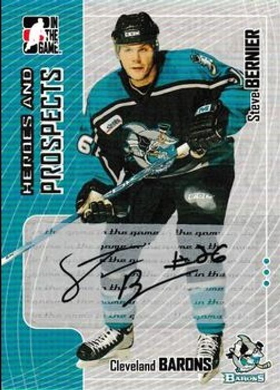 2005 In The Game Heroes & Prospects #A-SBR Autographs Series II