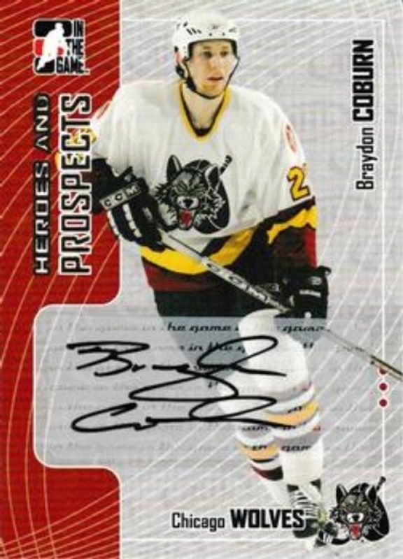 2005 In The Game Heroes & Prospects #A-BC Autographs Series II