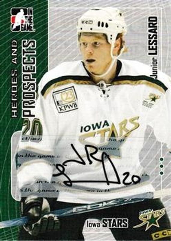 2005 In The Game Heroes & Prospects #A-JL Autographs Series II