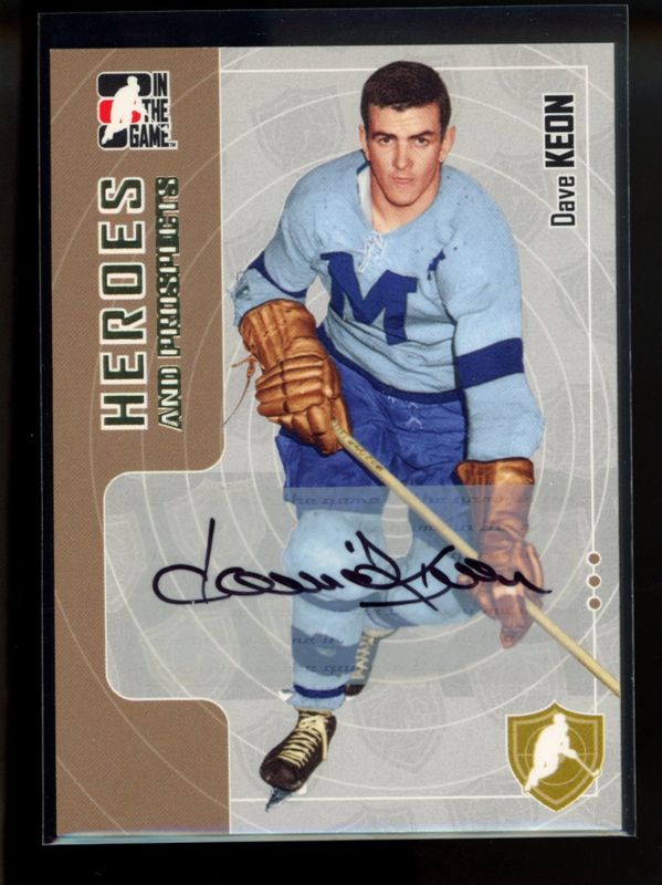 2005 In The Game Heroes & Prospects #A-DK Autographs