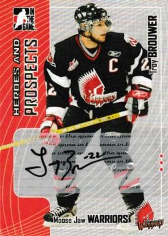 2005 In The Game Heroes & Prospects #A-TB Autographs Series II