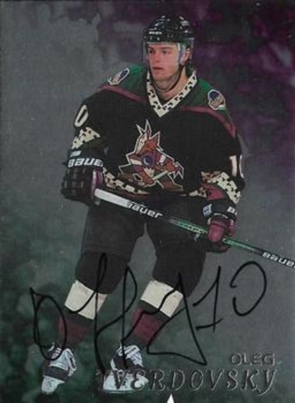 1998 Be A Player #258 Autograph