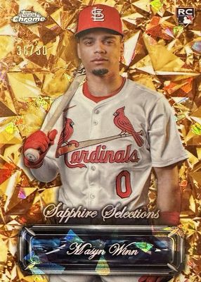 2024 Topps Chrome Update Sapphire Edition #SS-21 Sapphire Selections - Gold /50