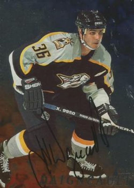 1998 Be A Player #76 Autograph