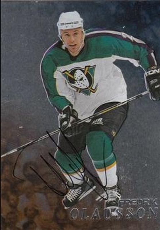 1998 Be A Player #154 Autograph