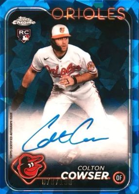 2024 Topps Chrome Update Sapphire Edition #USA-CC Autographs /199