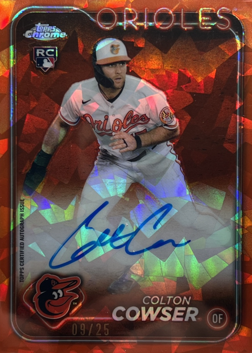 Colton Cowser 2024 Topps Chrome Update Sapphire Edition #USA-CC