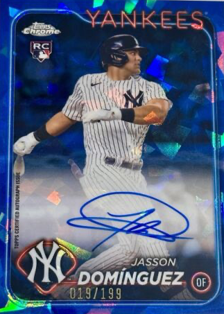 TOPPS MLBカード BOWMAN CHROME 1st JASSON DOMINGUEZ #BCP-8 送料無料 中古 IT1 Jasson Dominguez 1st Bowman Chrome | eBay