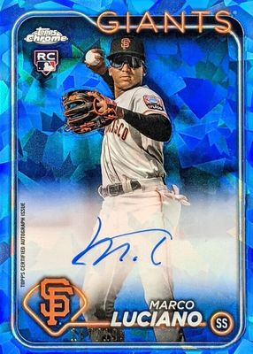 2024 Topps Chrome Update Sapphire Edition #USA-ML Autographs /199