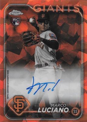 2024 Topps Chrome Update Sapphire Edition #USA-ML Autographs - Orange /25