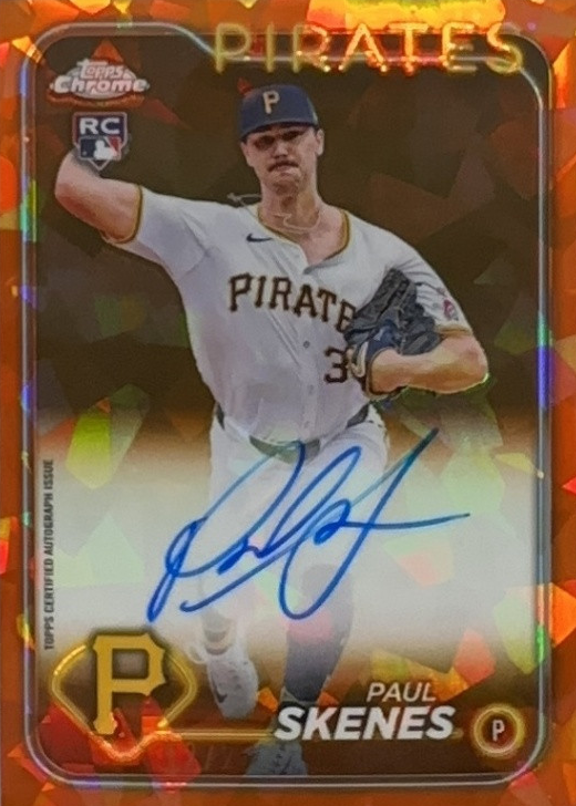 Paul Skenes 2024 Topps Chrome Update Sapphire Edition #USA